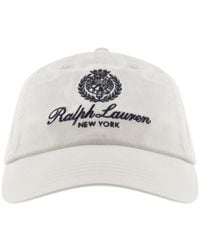 Ralph Lauren - Woven Baseball Cap - Lyst