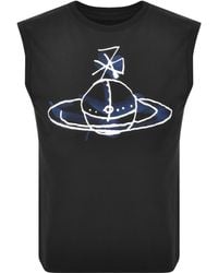 Vivienne Westwood - Drawn Orb Muscle Vest - Lyst