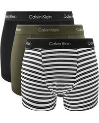 Calvin Klein - Underwear 3 Pack Icon Trunks - Lyst