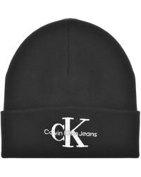 Calvin Klein - Jeans Knit Beanie Hat - Lyst
