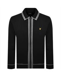 Lyle & Scott - Tipped Full Zip Sweatshirt - Lyst