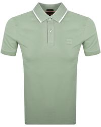 BOSS - Boss Passertip Slim Fit Polo T Shirt - Lyst