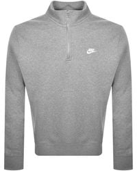 Nike - Quarter Zip Sweatshirt - Lyst