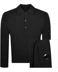 C.P. Company - Cp Company Wool Knit Polo - Lyst