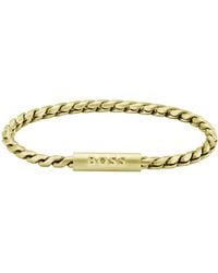 BOSS BUSINESS - Boss Doran Braided Chain Bracelet - Lyst