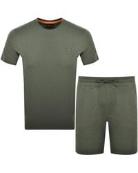 BOSS - Boss Tales T Shirt And Sewalk Shorts Set - Lyst