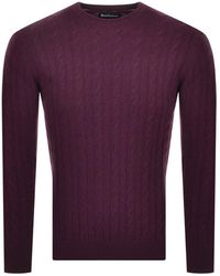 red barbour jumper