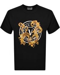 Versace Jeans Couture - Couture V Emblem T Shirt - Lyst