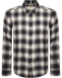 BOSS BUSINESS - Boss C Liam Check Long Sleeve Shirt - Lyst