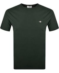 GANT - Regular Shield T Shirt - Lyst