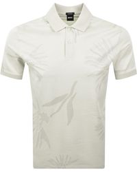 BOSS BUSINESS - Boss C Parris 13 Polo T Shirt Open - Lyst