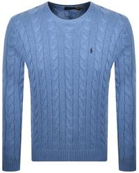 Ralph Lauren - Driver Crew Neck Knit Jumper - Lyst