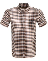 Aquascutum - London Short Sleeve Shirt - Lyst