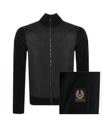 Belstaff - Kelbrook Full Zip Knit Jumper - Lyst