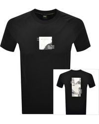 BOSS - Boss Stripe Zone T Shirt - Lyst