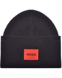 HUGO - Xaff 6 Beanie Hat - Lyst