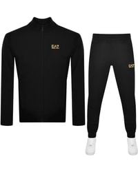 EA7 - Emporio Armani Logo Tracksuit - Lyst