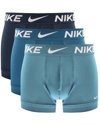 Nike - Logo Multi Colour 3 Pack Trunks - Lyst