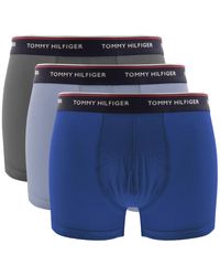 Tommy Hilfiger Mens Cotton Air 3 Pack Trunk