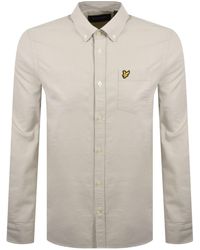 Lyle & Scott - Plain Oxford Shirt Cove - Lyst