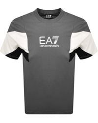 EA7 - Emporio Armani Logo T Shirt - Lyst