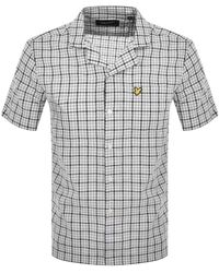 Lyle & Scott - Gingham Short Sleeve Shirt - Lyst