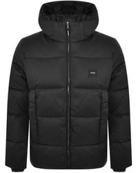 Calvin Klein - Hooded Puffer Jacket - Lyst