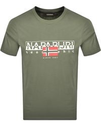 Napapijri - S Aylmer T Shirt - Lyst