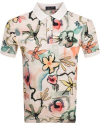 Fred Perry - Amy Print Polo T Shirt - Lyst