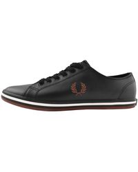 Fred Perry - Kingston Leather Trainers - Lyst
