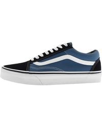 Vans - Old Skool Canvas Trainers - Lyst
