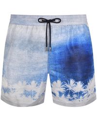 Paul Smith - Palm Sunset Swim Shorts - Lyst