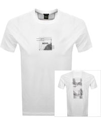 BOSS - Boss Stripe Zone T Shirt - Lyst