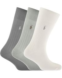 Ralph Lauren - 3 Pack Socks - Lyst