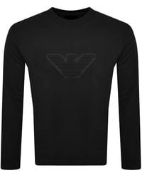 Armani - Emporio Logo Sweatshirt - Lyst