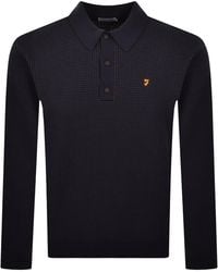 Farah - Farah Gateacre Knit Polo Shirt - Lyst