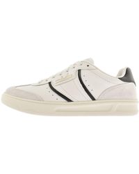 Fred Perry - B4 Leather Trainers Snow - Lyst