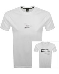 BOSS - Boss Network Photo T Shirt Open - Lyst