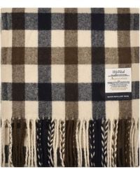 Aquascutum - Wool Iconic Scarf - Lyst