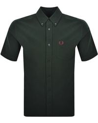 Fred Perry - Oxford Short Sleeve Shirt - Lyst