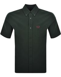 Fred Perry - Oxford Short Sleeve Shirt - Lyst