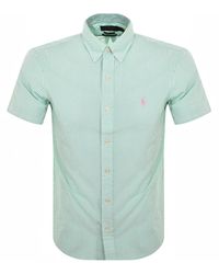 Ralph Lauren - Stripe Short Sleeved Shirt - Lyst