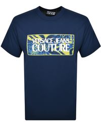 Versace Jeans Couture - Couture Regular Fit T Shirt - Lyst