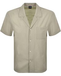 BOSS BUSINESS - Boss Relax Beach Shirt Light - Lyst