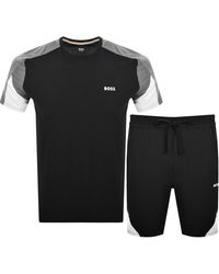 BOSS BUSINESS - Boss Balance T Shirt And Short Set - Lyst