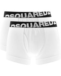 DSquared² - Underwear Double Pack Trunks - Lyst