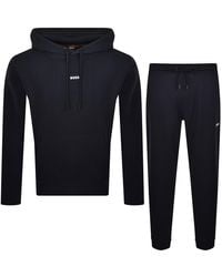 BOSS - Boss We Small Hood Tracksuit - Lyst