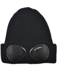 C.P. Company - Cp Company Merino Beanie Hat - Lyst