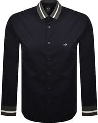 ARMANI EXCHANGE - Long Sleeve Shirt - Lyst