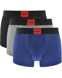 HUGO - 3 Pack Galaxy Trunks - Lyst